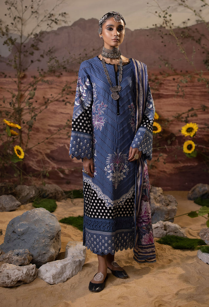 Adan's Libas Signature Embroidered Lawn – 5714