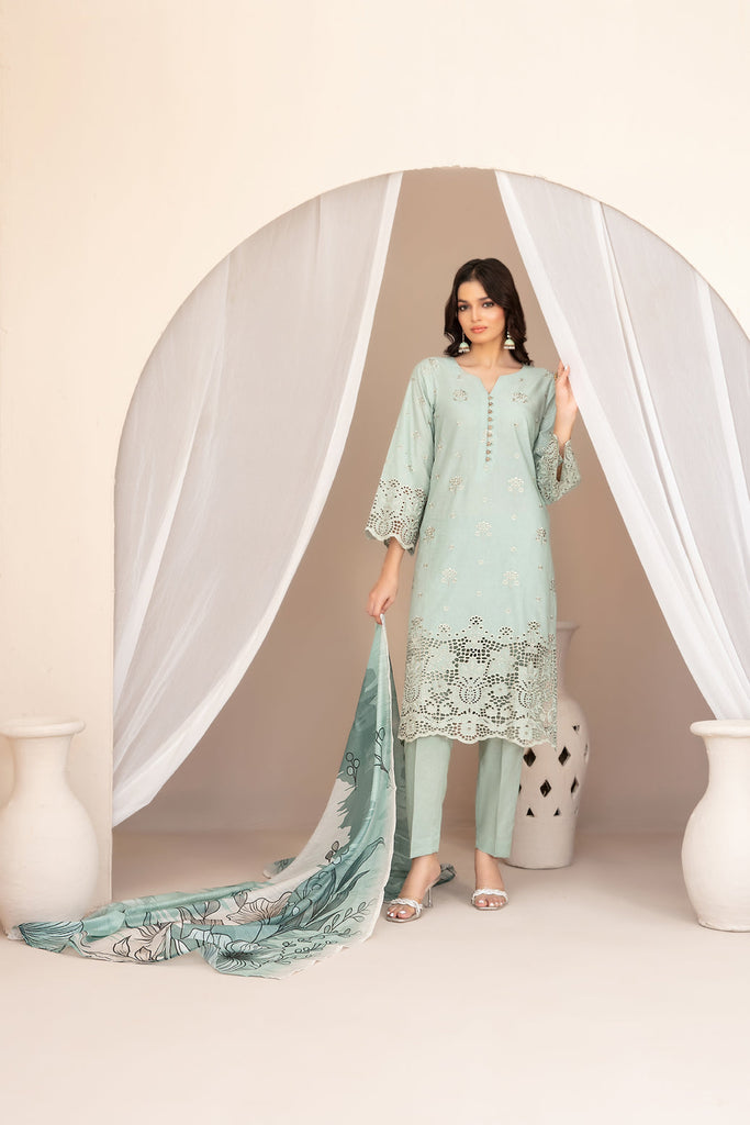Tawakkal Nazifa Stitched Lawn – D-1043