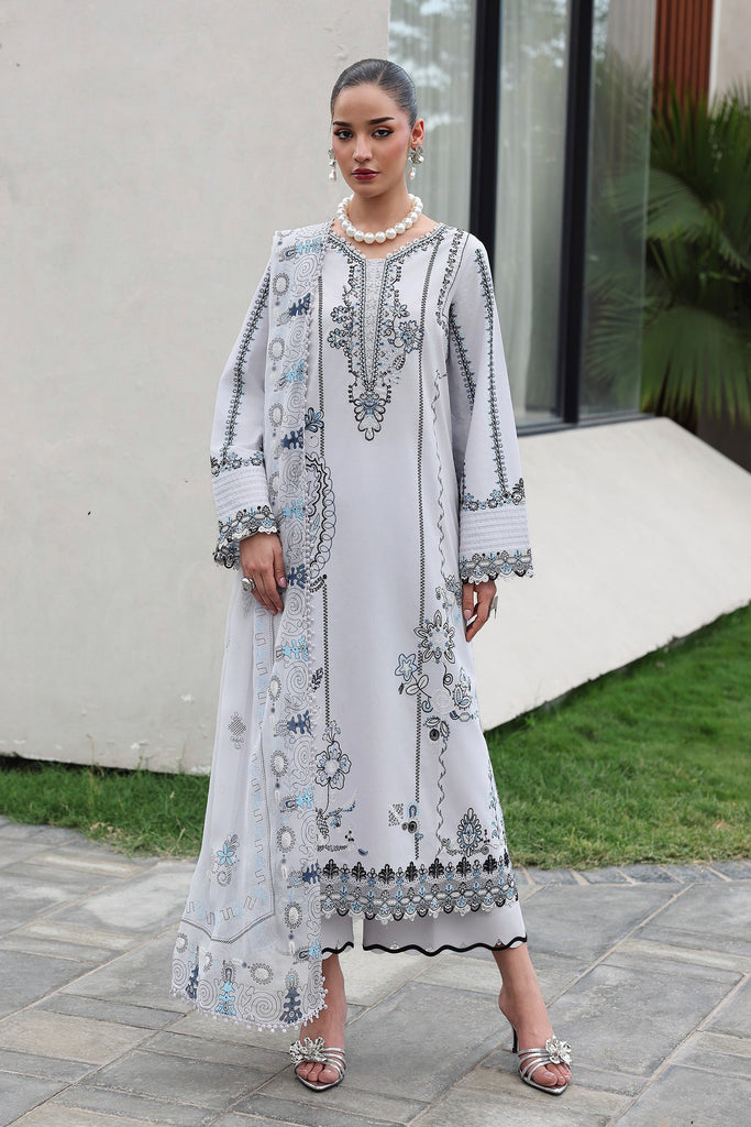 Qalamkar Qline Lawn Drop II – QKL-03 SAMIA