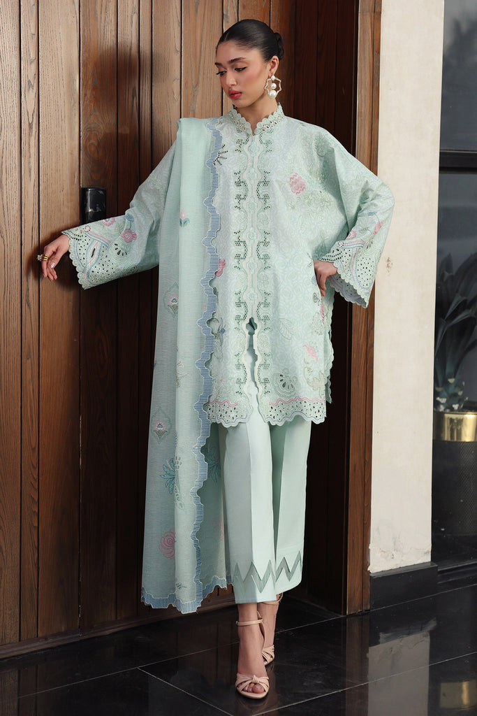 Qalamkar Qline Lawn Drop II – QKL-07 LEYA