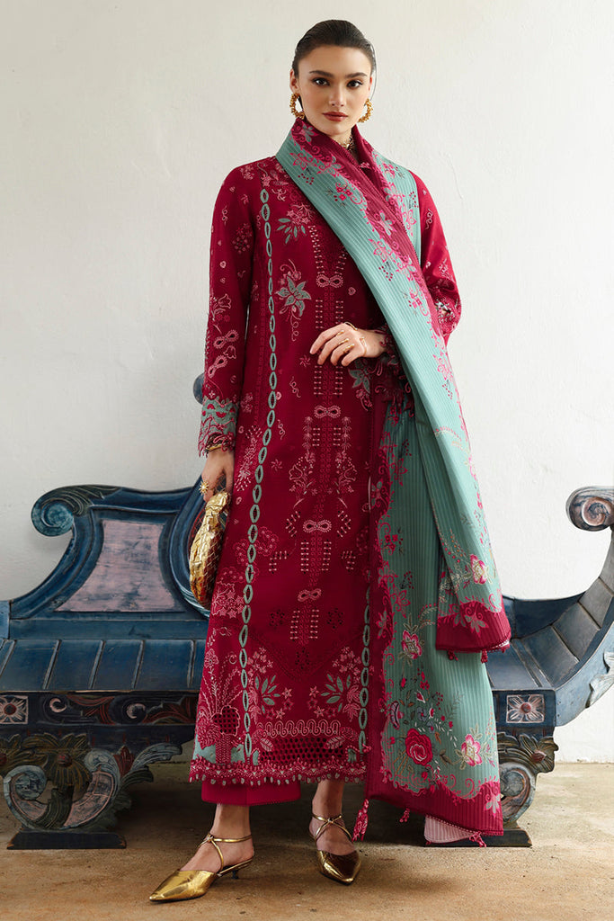 Qalamkar Qline Linen Fall – KL-12 ROOHI