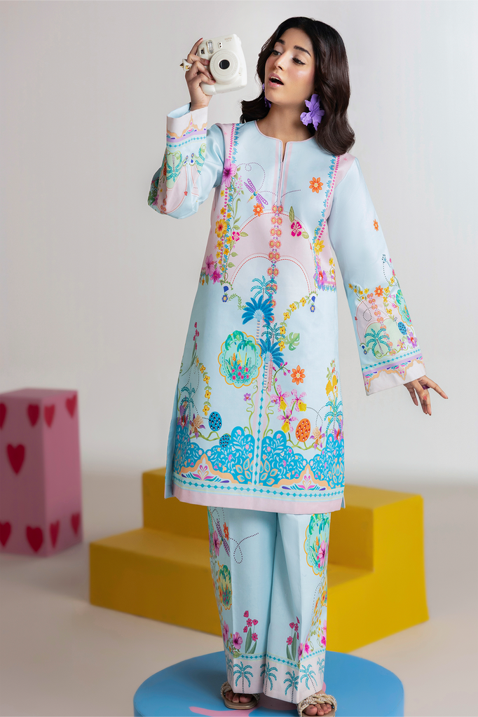 RajBari Amal Summer Prints 2Pc Lawn Co-ords – D-05