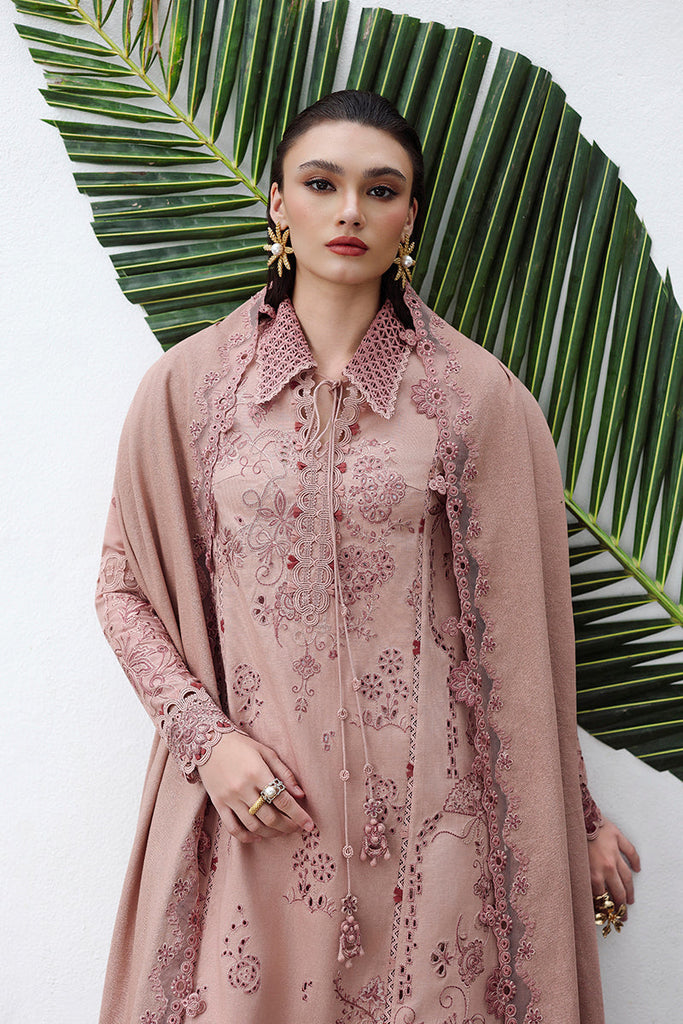 Qalamkar Qline Linen Fall – KL-08 VEIL