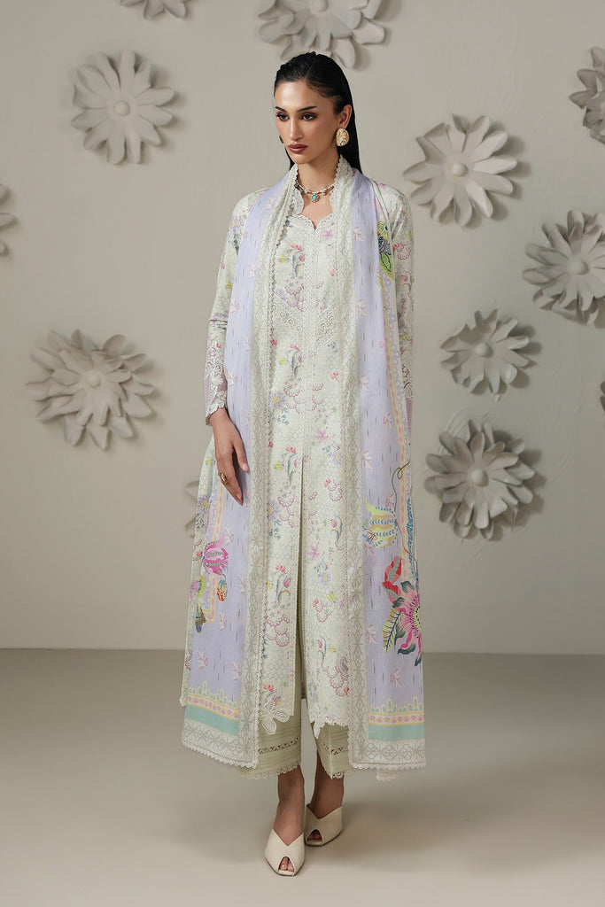 Qalamkar QPrints Lawn Drop II – QQP-01 (B) AMEENA