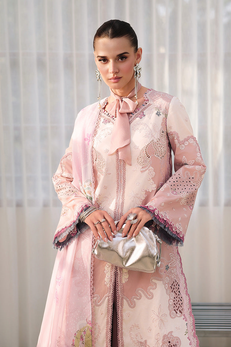 qalamkar pink dress A closer look at this next design For our pink lovers who asked for brighter hues this one's made for you Pre-booking starts on 30th April