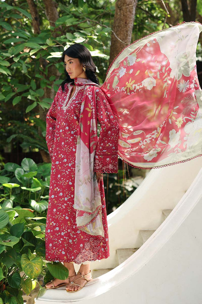 Qalamkar QPrints Spring/Summer Lawn – AX-07 (B) LENA