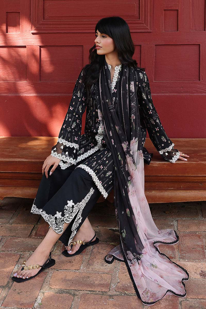 Qalamkar QPrints Spring/Summer Lawn – AX-09 (A) FARAH