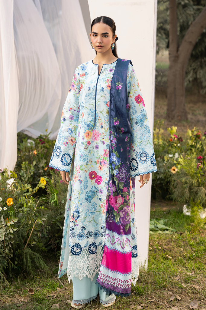 RajBari Printkari Lawn – E-09