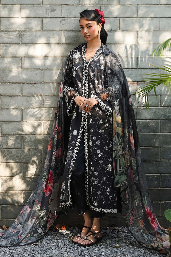Qalamkar QPrints Spring/Summer Lawn – AX-08 (B) EAVAN