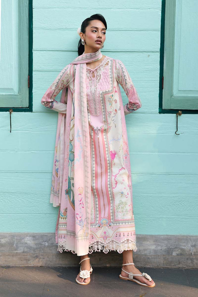 Qalamkar QPrints Spring/Summer Lawn – AX-06 (A) ELARA