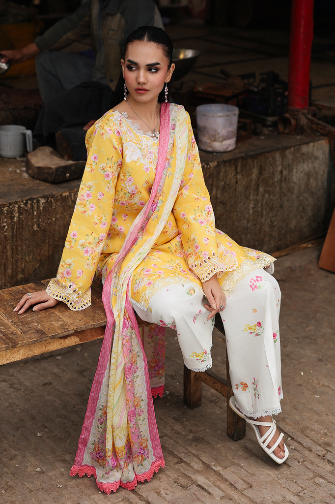 RajBari Floral Symphony Lawn – V2-07