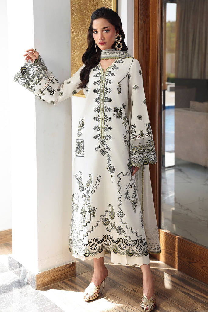 Qalamkar Qline Lawn Drop II – QKL-13 REEMA