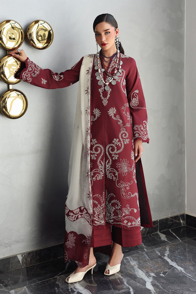 Qalamkar Qline Lawn Drop II – QKL-08 NISA