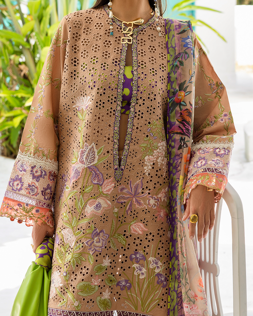 Mon Tresor by Esmel Embroidered Lawn Suits Unstitched 3 Piece EML25MT ESL-2511 Que Sera Sera - Summer Collection