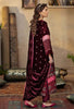 Adan's Libas Velvet Plachi Winter with Shawl – 03