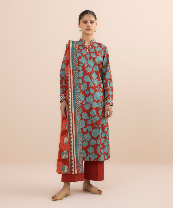 Sapphire 3PC Lawn Collection – U3P-DY24D1-10