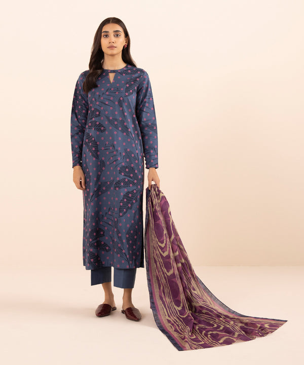 Sapphire 3PC Lawn Collection – U3P-DY24D1-24