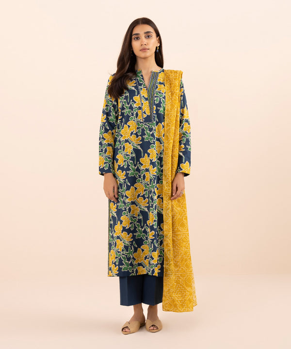 Sapphire 3PC Lawn Collection – U3P-DY24D1-30