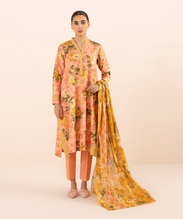 Sapphire 3PC Lawn Collection – U3P-DY24D1-33