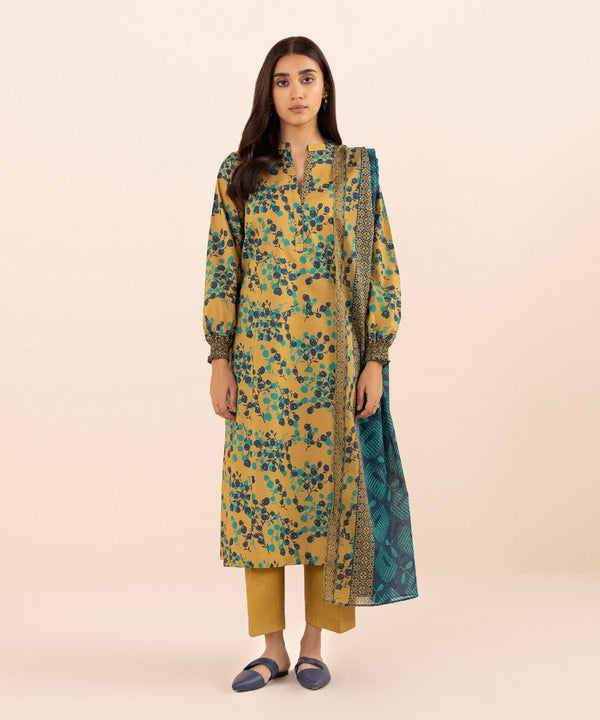 Sapphire 3PC Lawn Collection – U3P-DY24D1-34