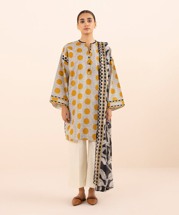 Sapphire 3PC Lawn Collection – U3P-DY24D1-37