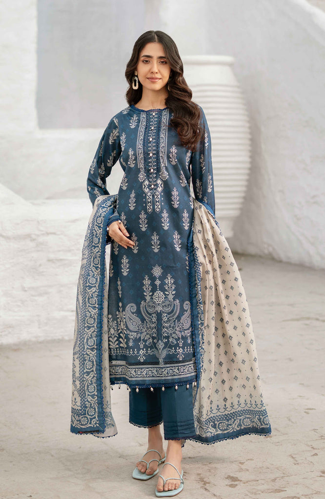 Al Zohaib Colors Digital Printed Lawn – CDP-25-01