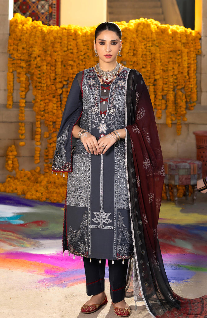 Al Zohaib Bandhani Lawn - The Tales of Jaipur  – BTJ-26-10