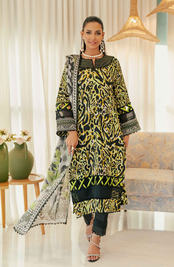 Al Zohaib Sunshine Bloom Cotton Silk – SCS-24-10