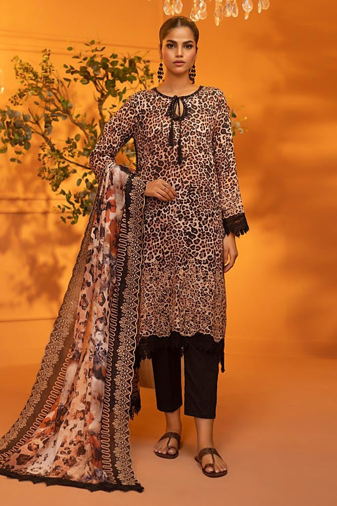 Salina Lawn with Cutwork Dupatta Vol-2 – SCWV2-10