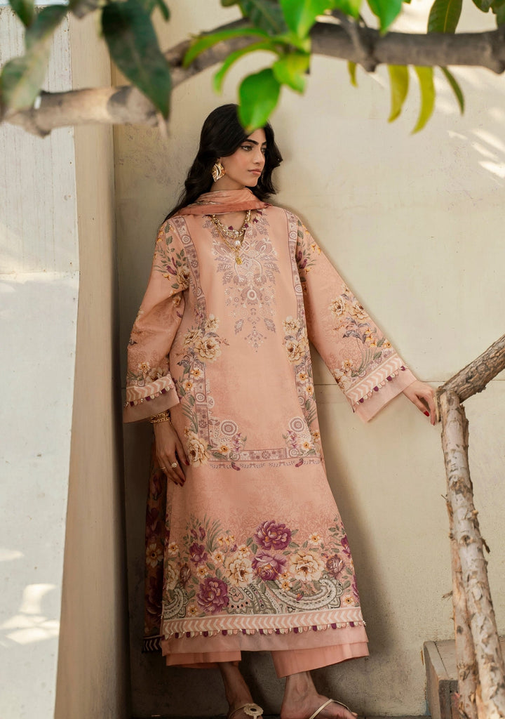 Firdous Sunspell Lawn – D141 - Roselle