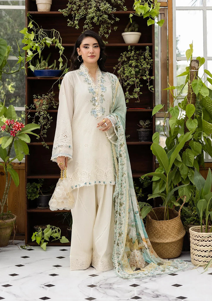 Elaf E.Craft Chikankari Lawn – EEC-1B PEARLISTA