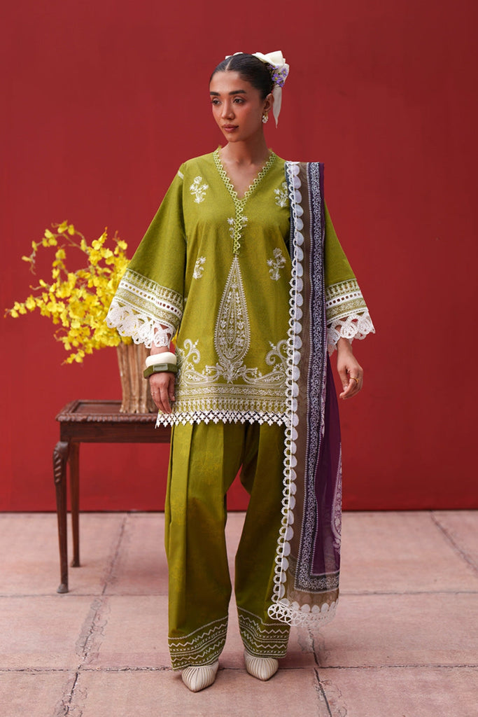 Saira Rizwan Laanem Luxury Lawn – NERAYA-A-SRL26-07