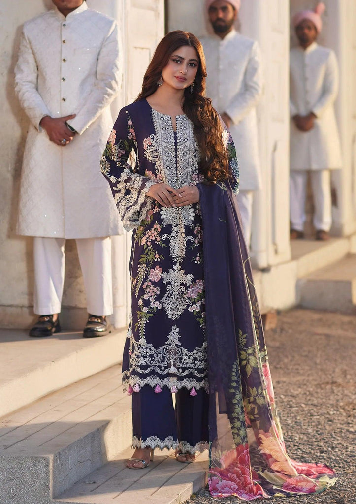 Elaf x Sajal Aly Eid Edit Lawn Collection – ELE-12B YAZMIN