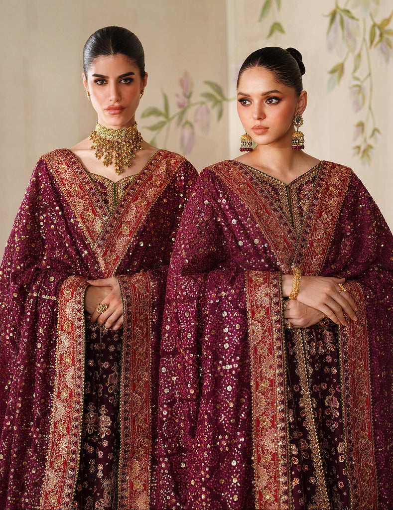 Baroque Chantelle Luxury Wedding Formals – Embroidered Chiffon CH14-05