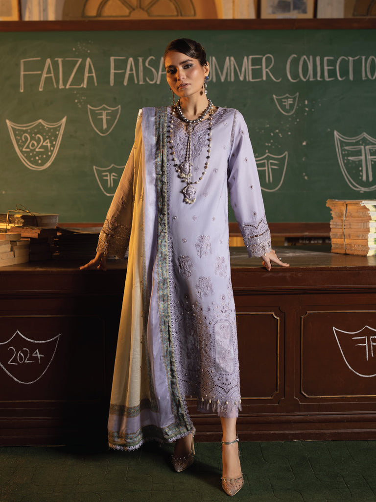Faiza Faisal Maya Summer Lawn Collection – Nazali