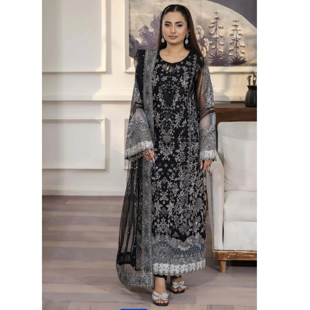 ZA Inayat Semi-Stitched Formals – D-06