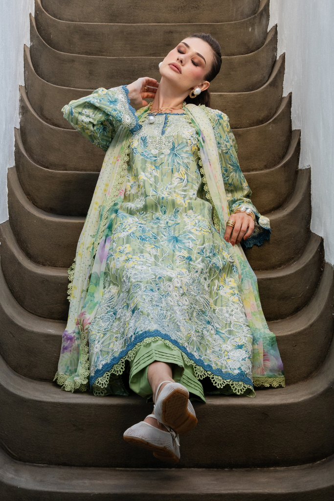 Aabyaan Shezlin Chikankari Lawn Edit – SOMIYA (AZ-12)