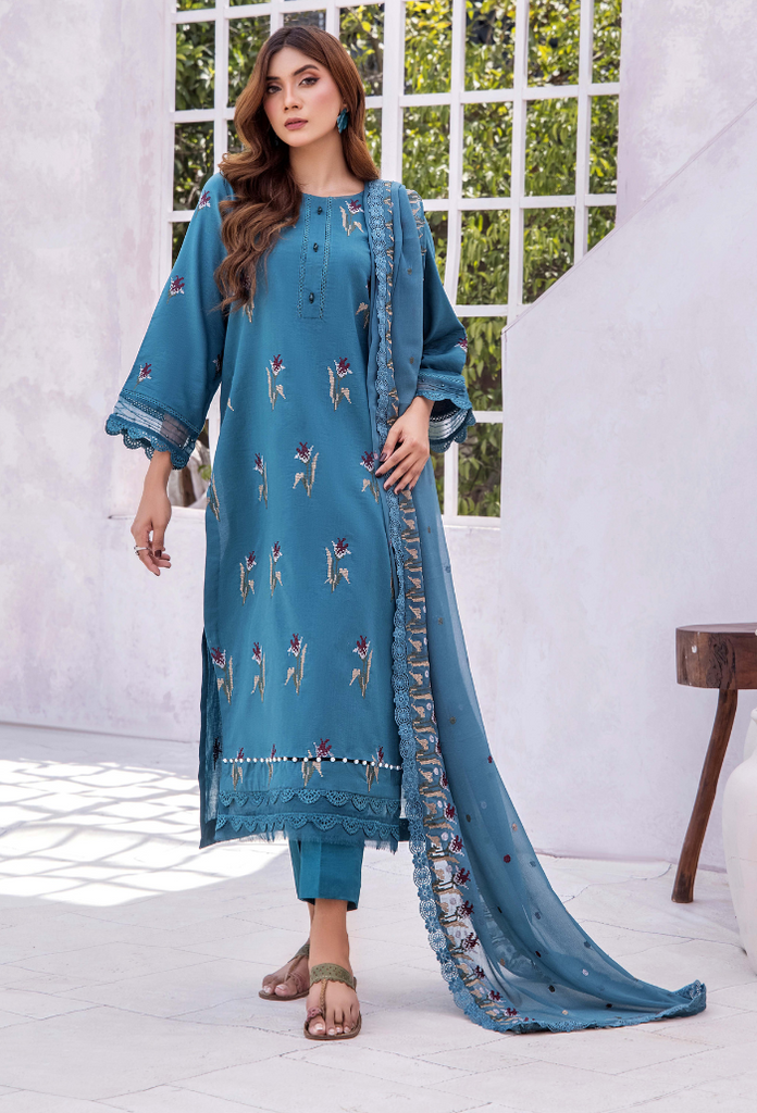 Humdum Lilly Summer Lawn – D08