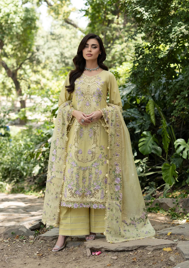 Elaf Luxury Lawn – ELQ-7a Butter Yellow