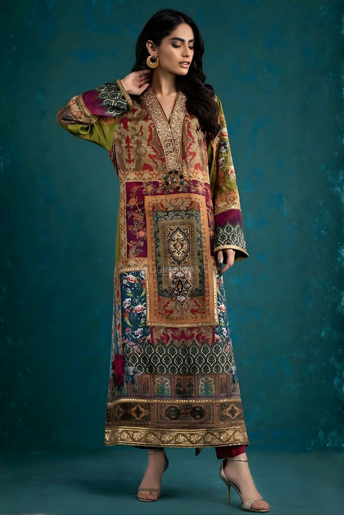 SAM Silk Kurti – D-8