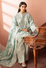 Cross Stitch Seher Cambric – Mint Haze-3 Piece Printed Suit