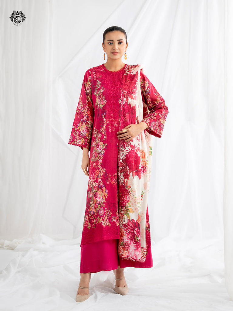 GullJee Rang-e-Haya Lawn – D10