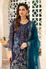 Ramsha Chevron Chiffon Formals – A-903