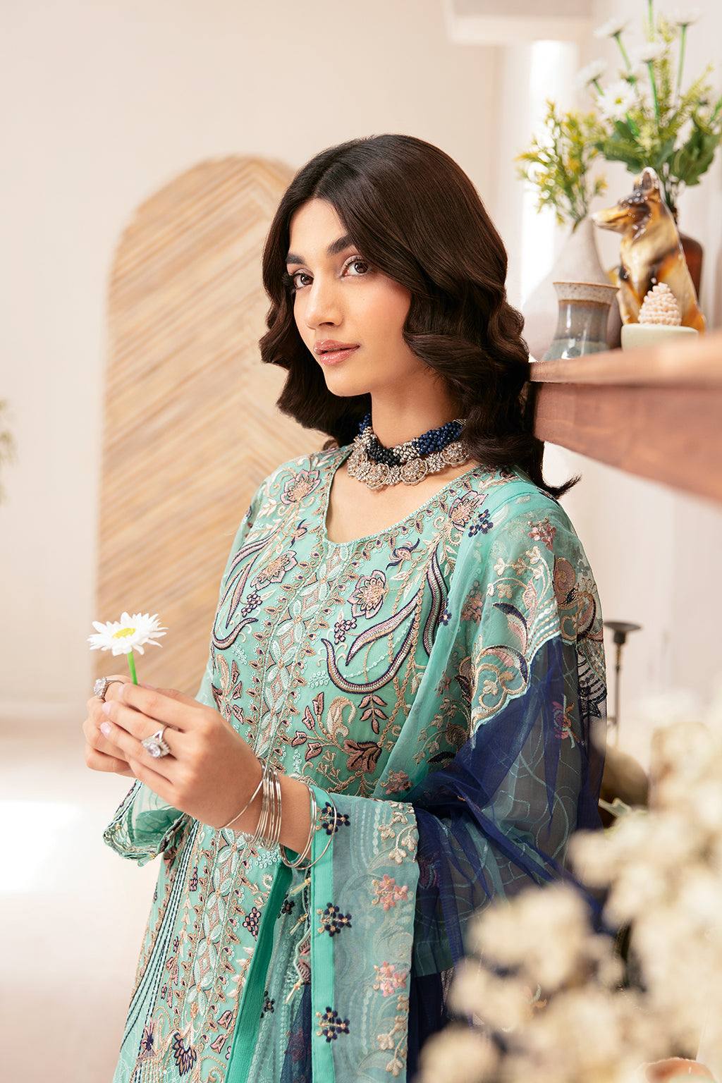 Ramsha Rangoon Chiffon Formal Pakistani Suit D-1207 - Perfect for ...
