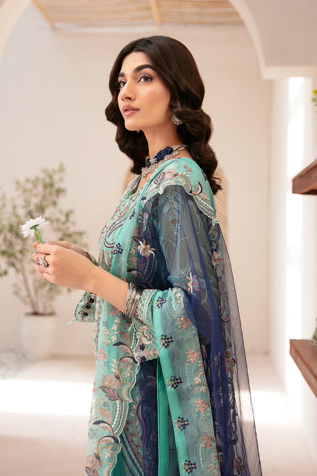Ramsha Rangoon Chiffon Formal Pakistani Suit D-1207 - Perfect for ...