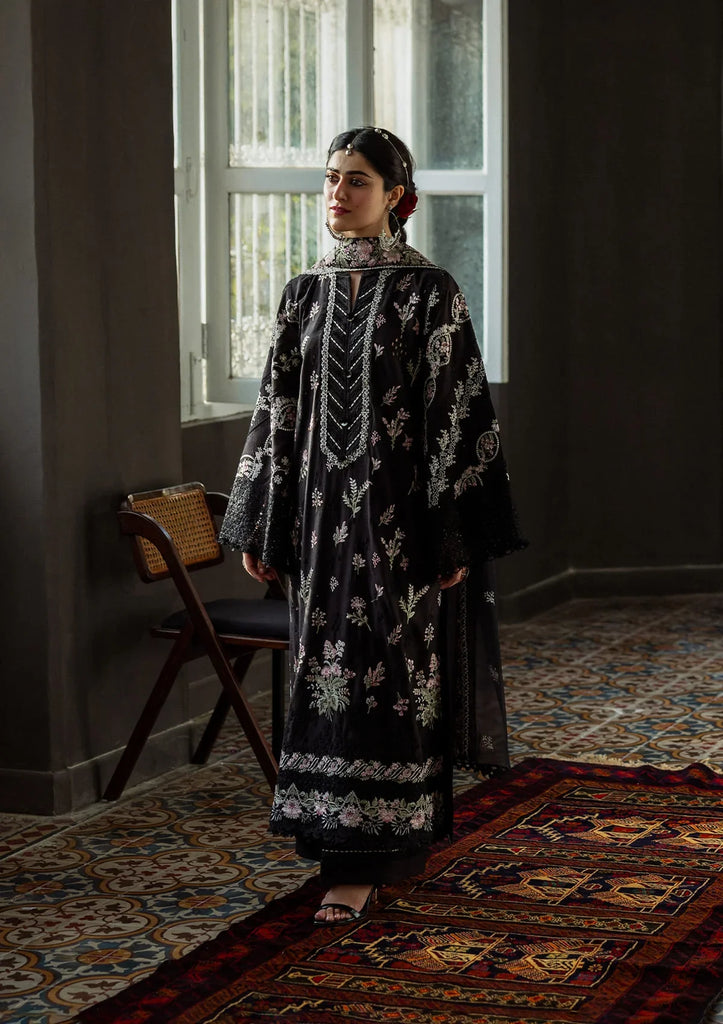 Kahf Karandi with Embroidered Chiffon – KKH-6B  LIARA