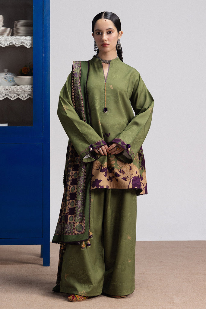 Zara Shahjahan Coco Prints Winter – Iris-8B