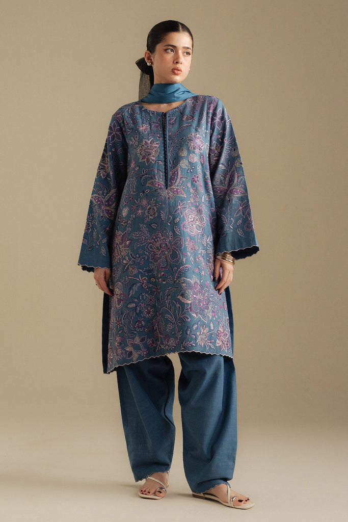 Zara Shahjahan Coco Fall/Winter – Mist-2B