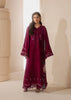 Elaf ECraft Chikankari Lawn – EHC-4A GARNET