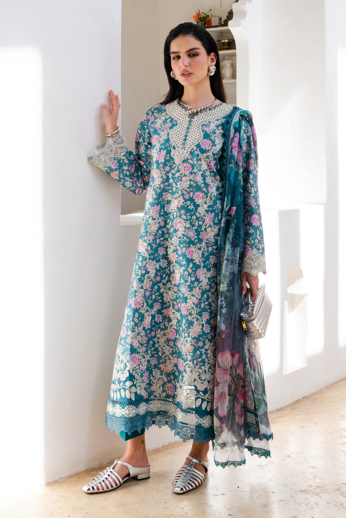 Aabyaan Shezlin Chikankari Lawn Edit – AVERRA (AZ-01)